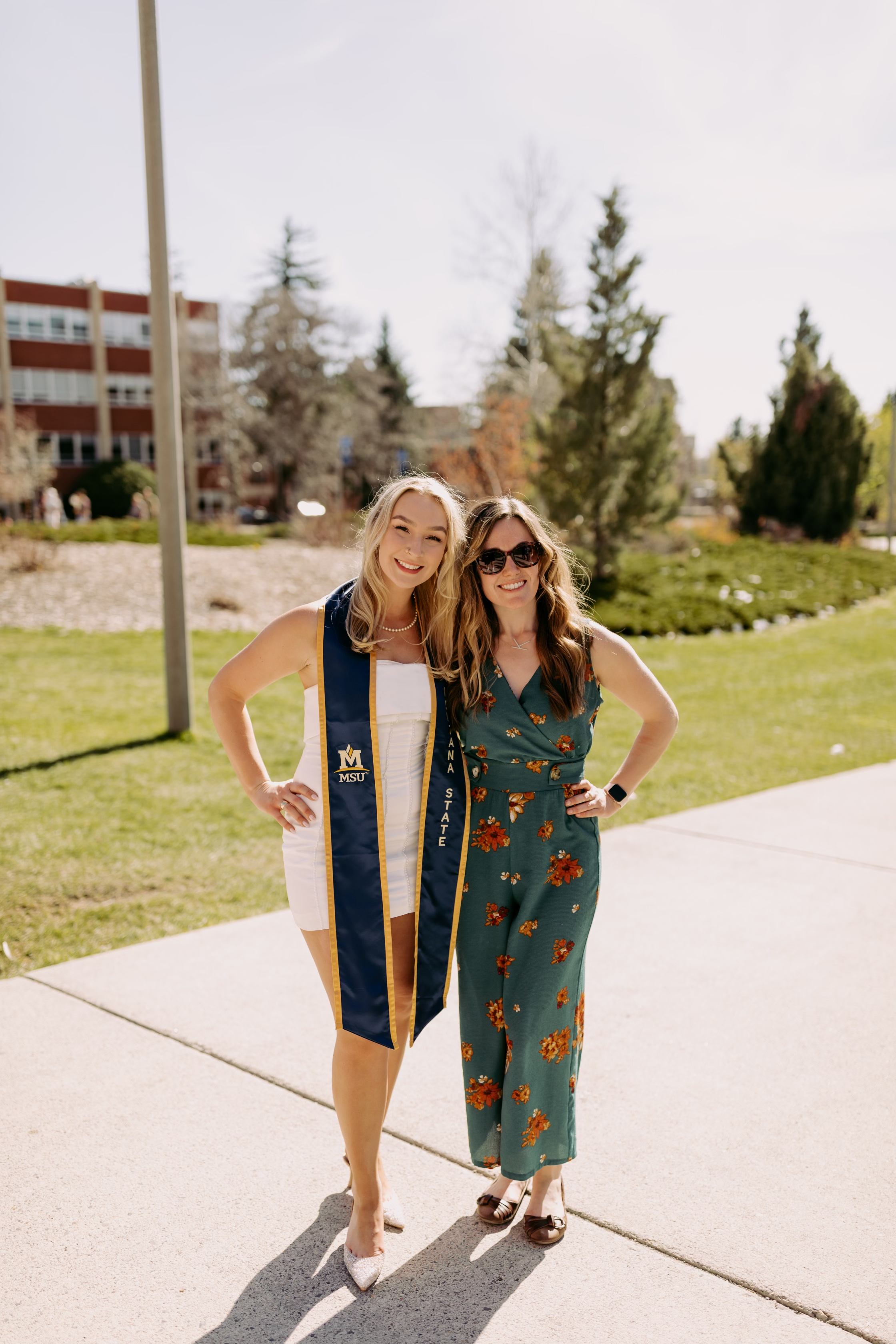 Lexi and Katrina at Lexi's graduation 