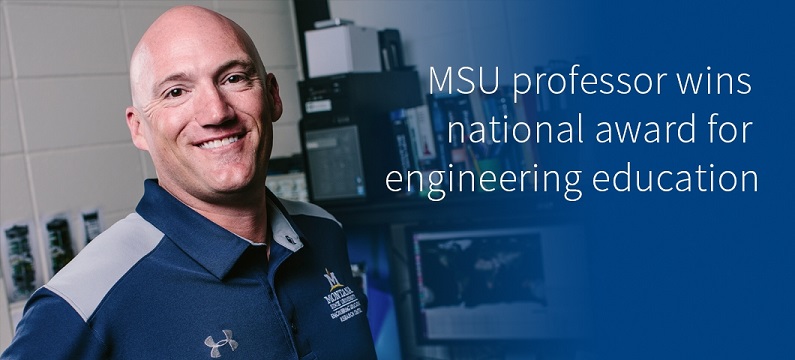 LaMeres Wins National Award for Engineering Education