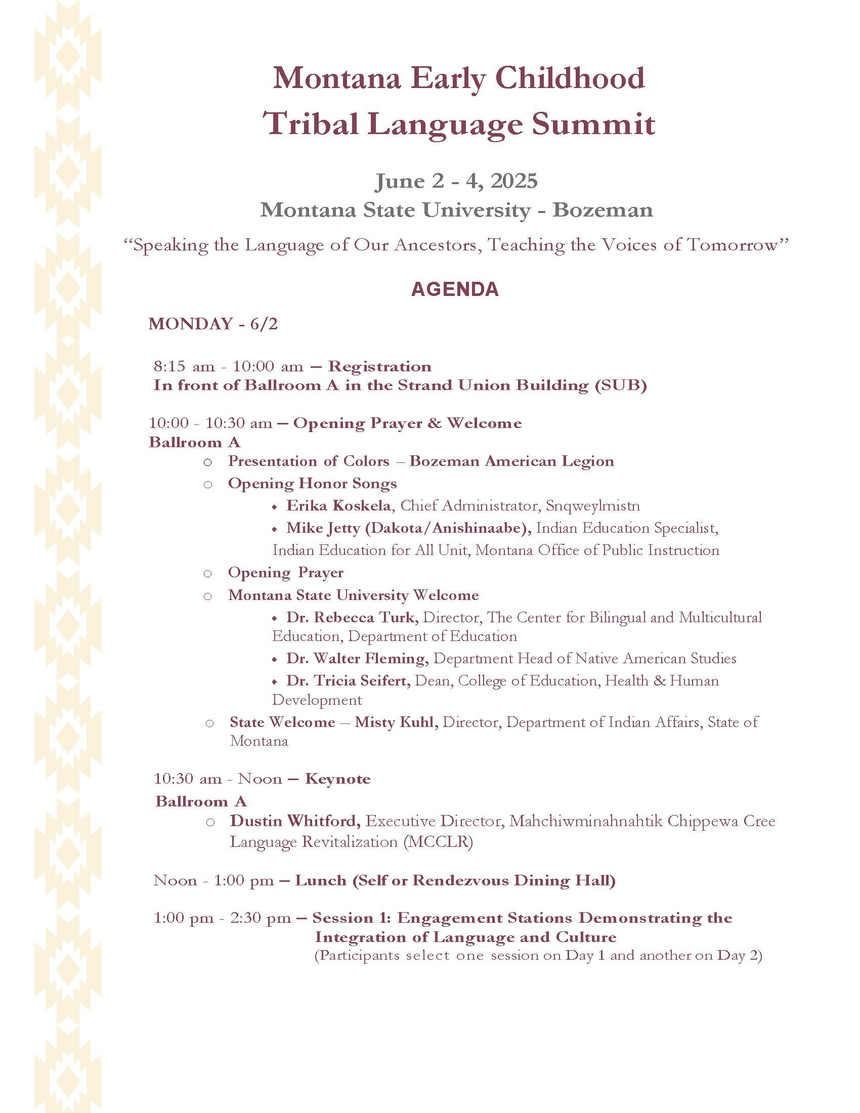 agenda 1