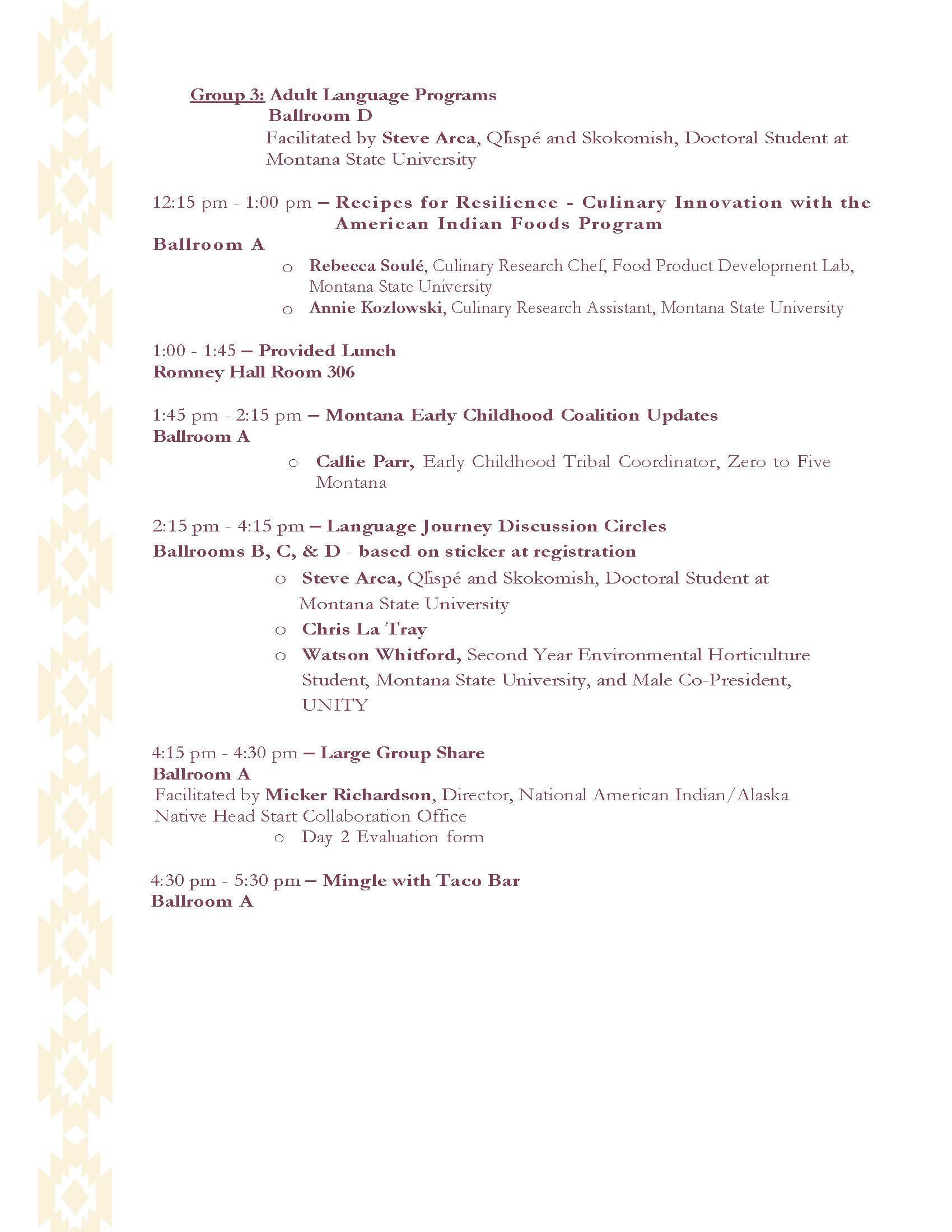 agenda 4