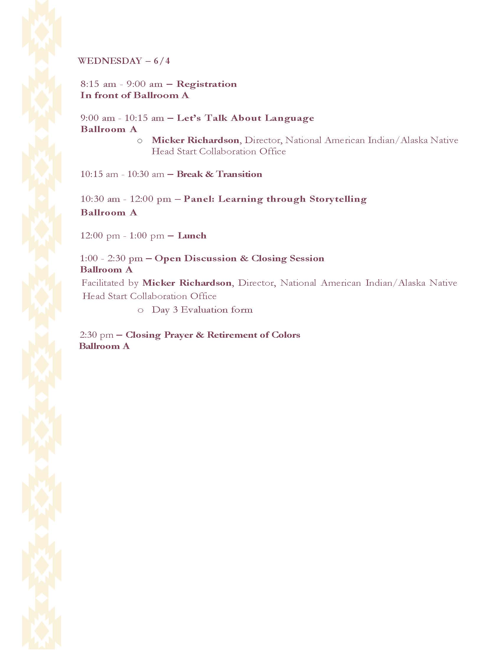 agenda 5