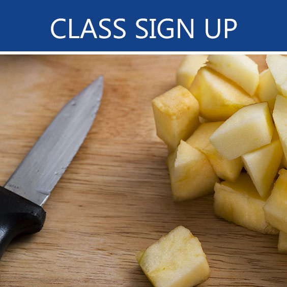 class sign up button