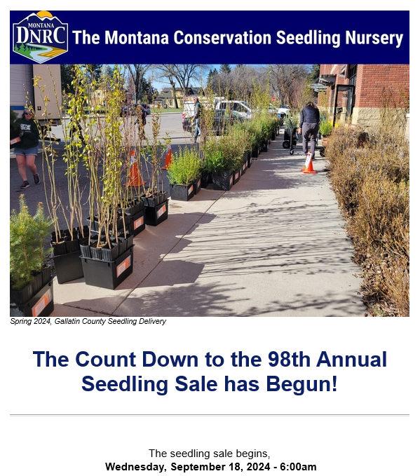 Montana DNRC Seedling Nursery 2024