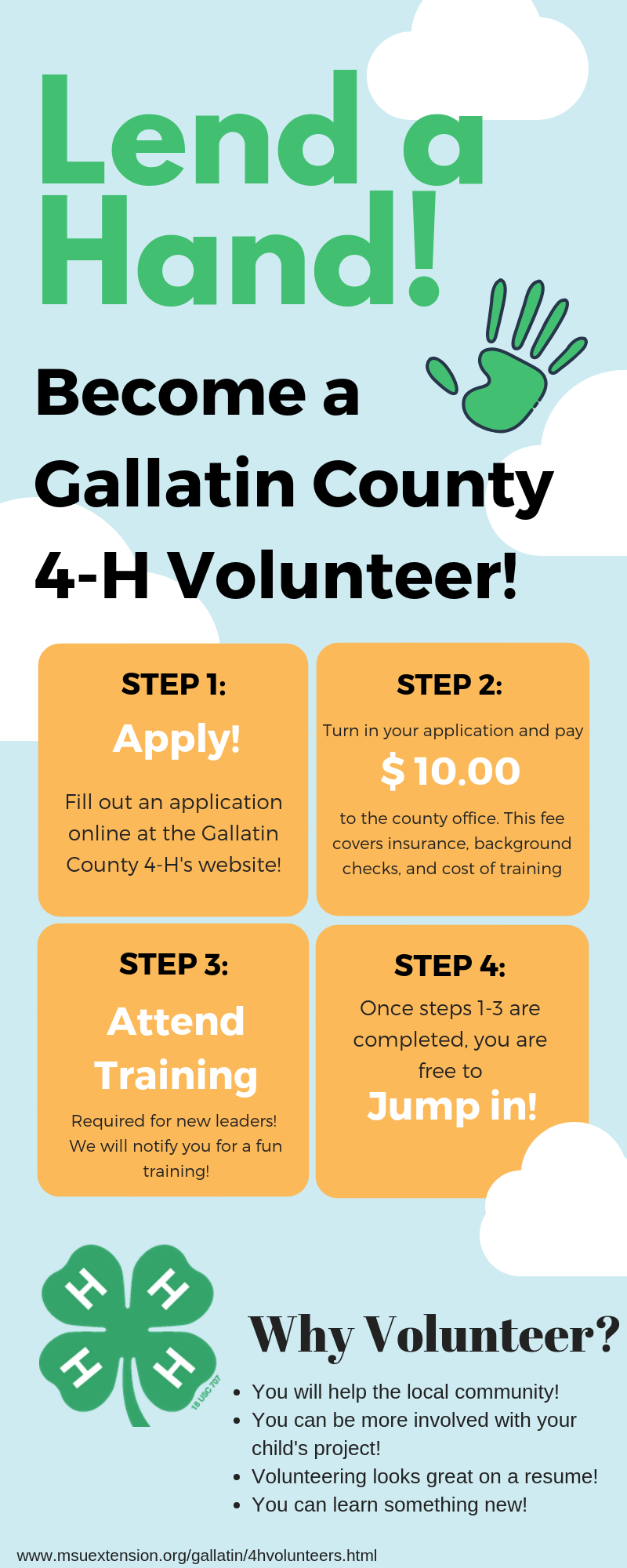 Volunteer in 4-H