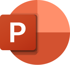 Icon for the PowerPoint app.