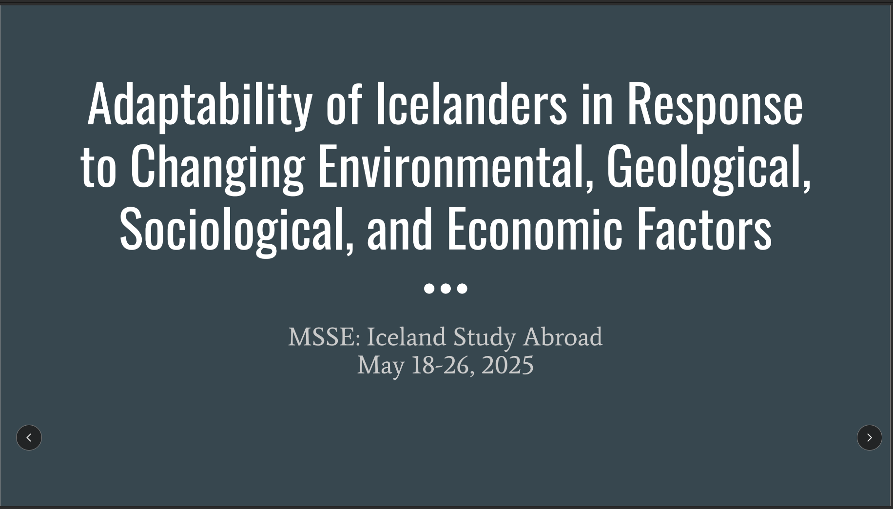 title slide