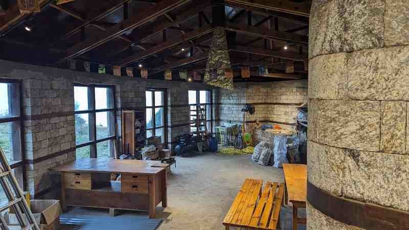 Materials inside the Sagarmatha plant.