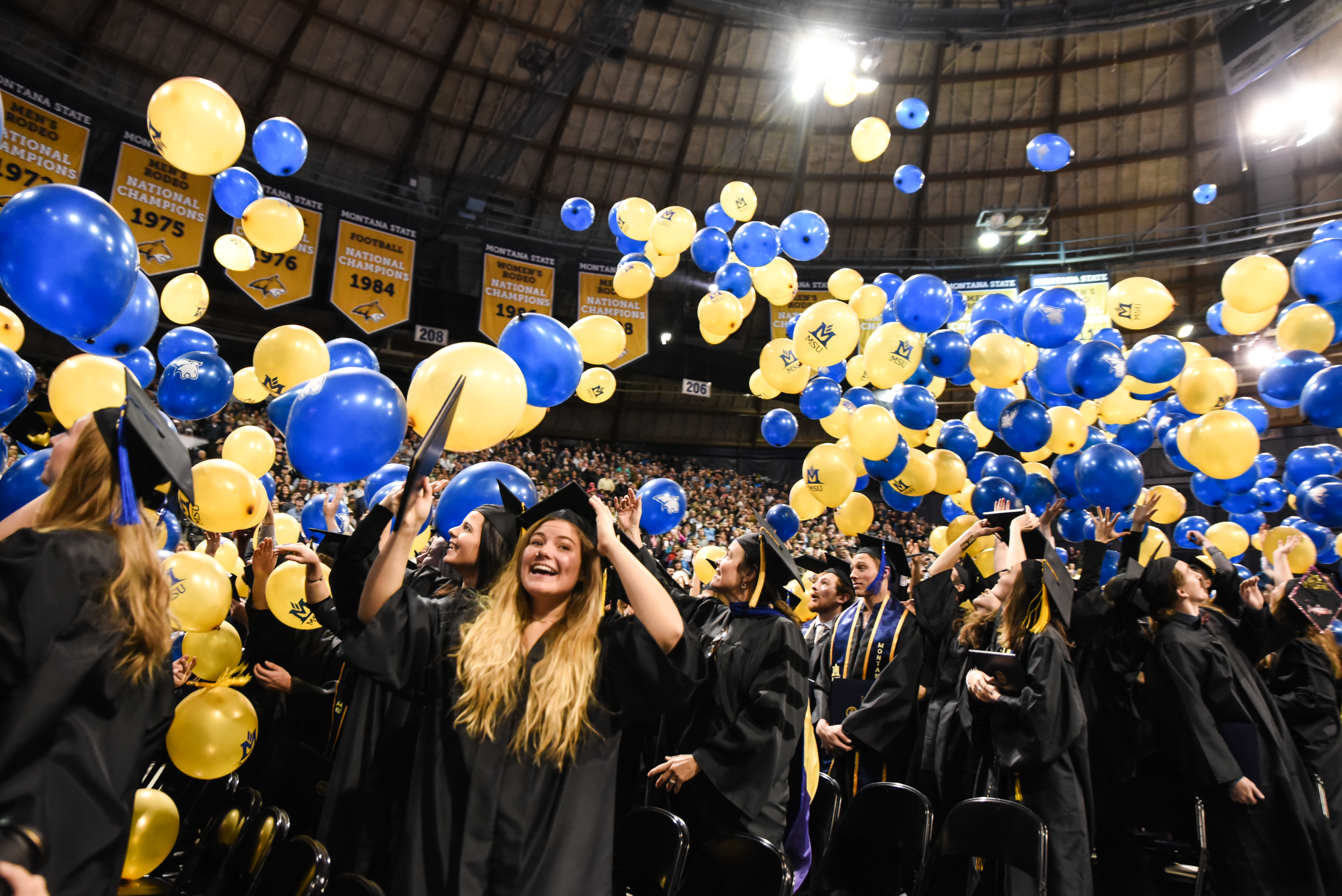 Students graduating