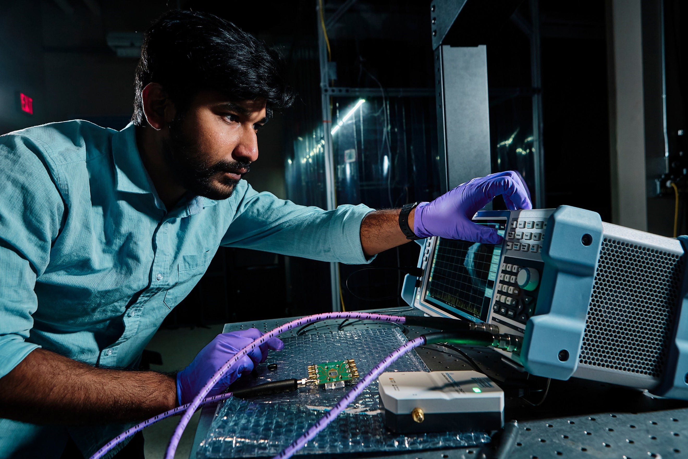 researcher in lab